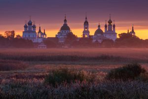 Sonnenuntergang Rostov Russland