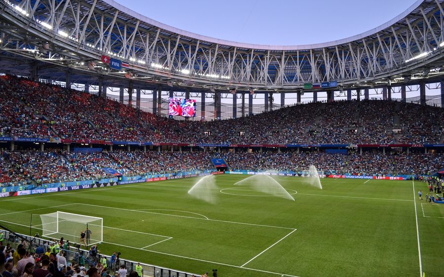 Sportveranstaltung Stadion Humanitäres Visum